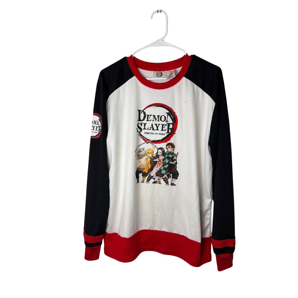 Demon Slayer: Kimetsu no Yaiba Graphic Long Sleeve Shirt - Men's XL
